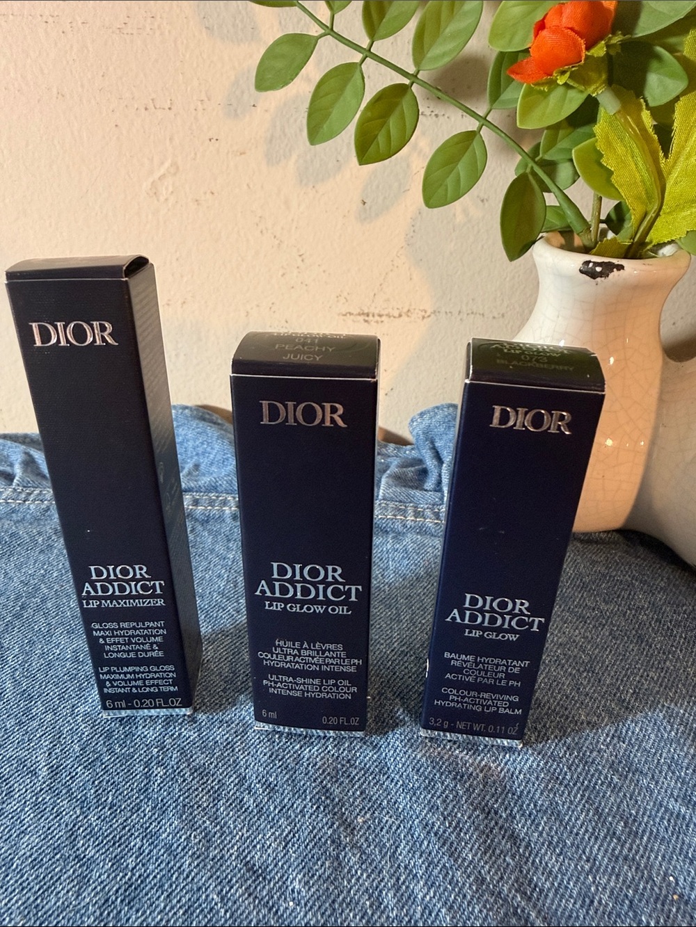 Dior Addict Lip Glow/Lip Glow Oil/Lip Maximizer Trio BONUS PRICE!